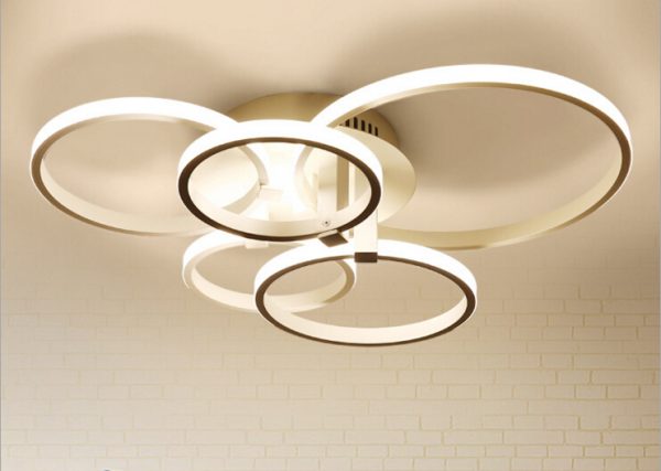 現代白色不規則泡泡 LED 客廳燈  吸頂燈 工程用多尺寸可選