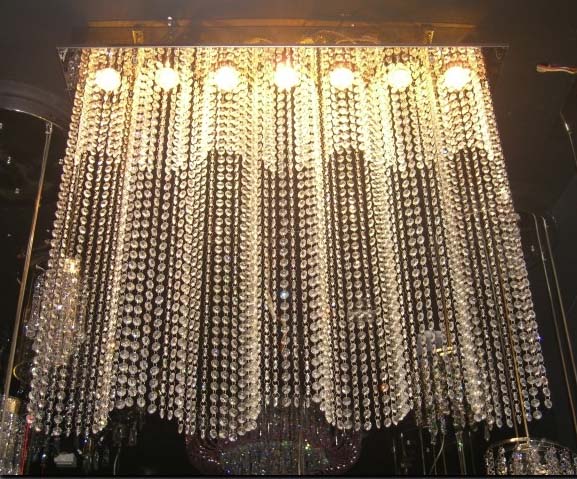 水晶簾吊燈
