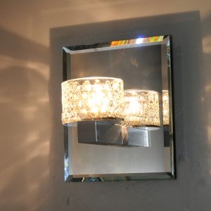 水晶罩壁燈